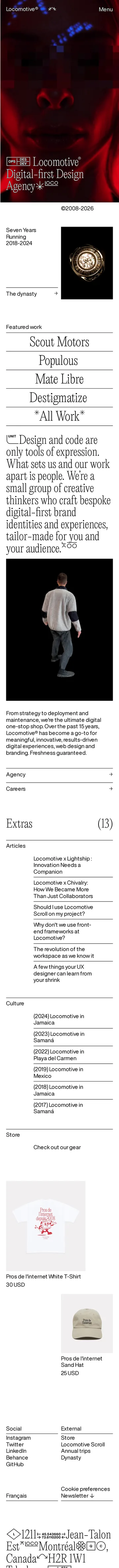 Locomotive — mobile