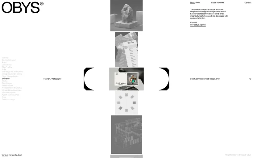 Obys — desktop