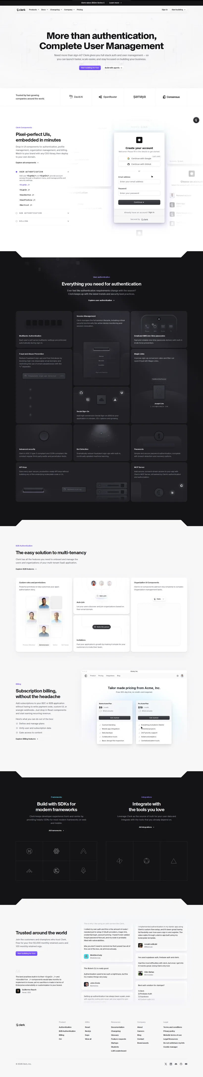 Clerk — desktop