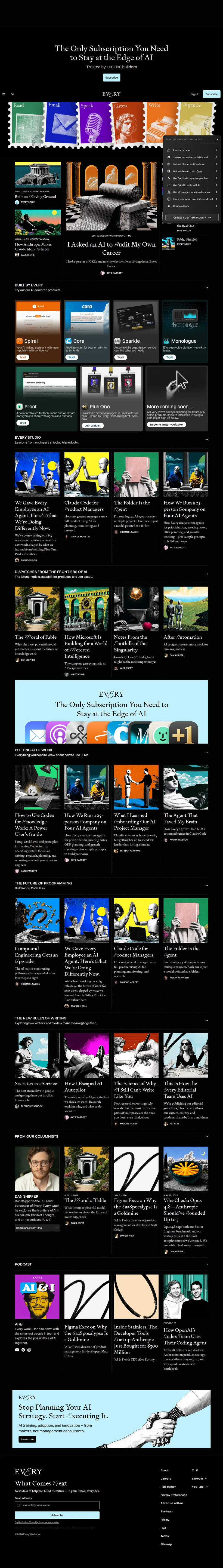 Every — desktop