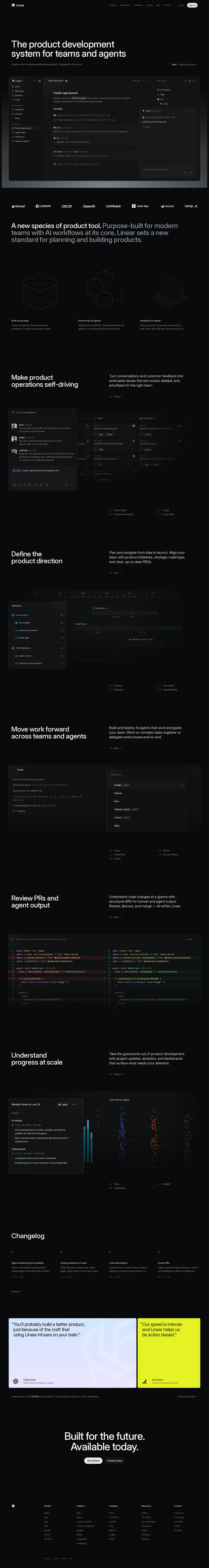 Linear — desktop