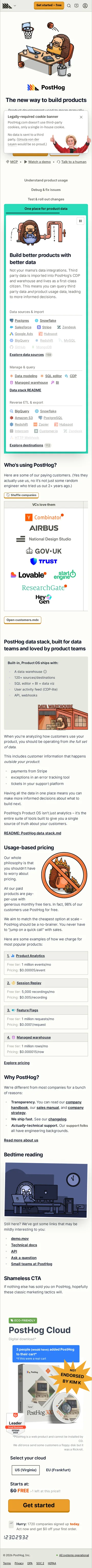 PostHog — mobile