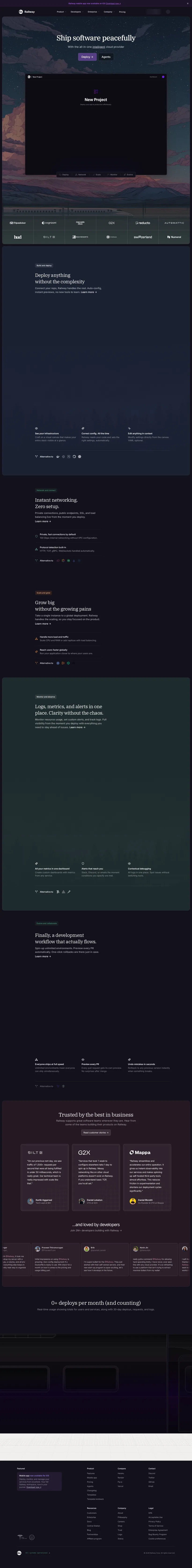 Railway — desktop