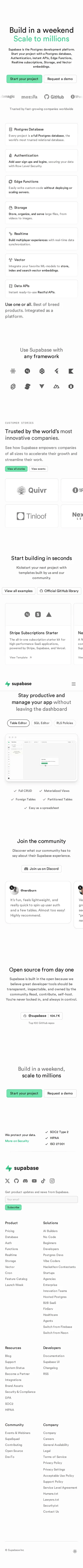 Supabase — mobile