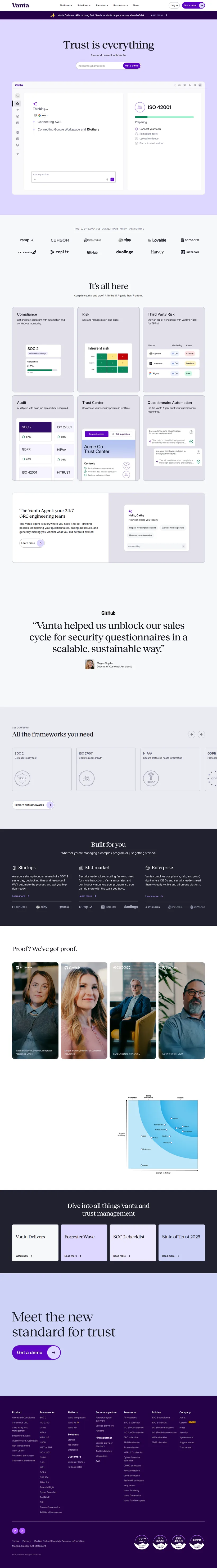 Vanta — desktop